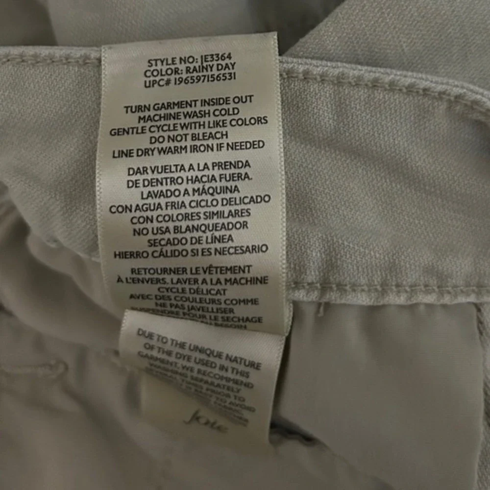 Joie Rainy Day Women XL Beige‎ Cotton Linen Pleated High Rise Safari Shorts
